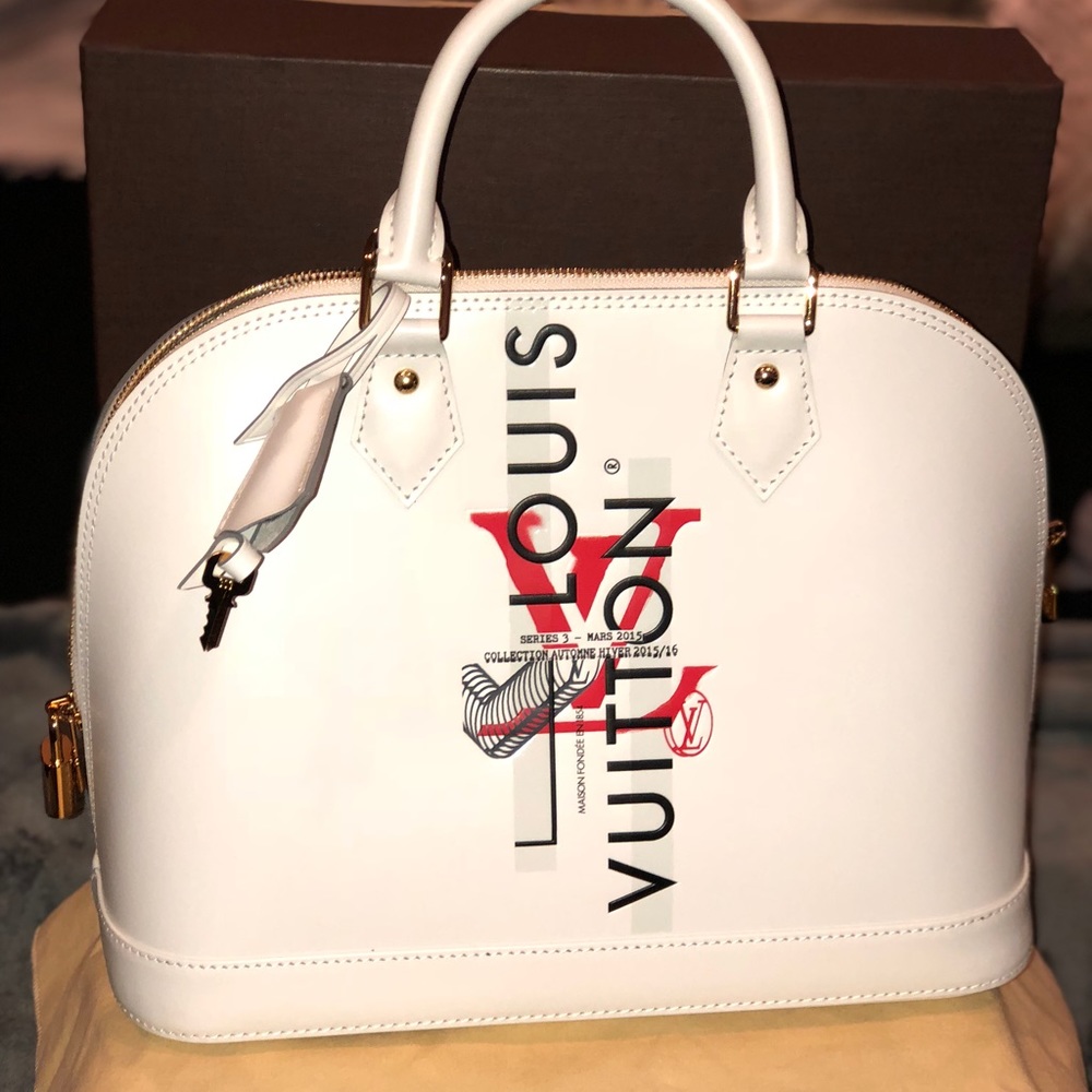 Louis Vuitton Alma Limited Edition Pm Mars New